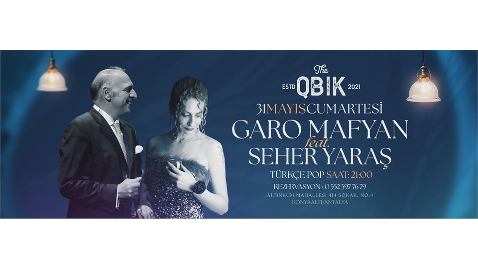 GARO MAFYAN ft. SEHER YARAŞ KONSER / YEMEKLİ EĞLENCE 