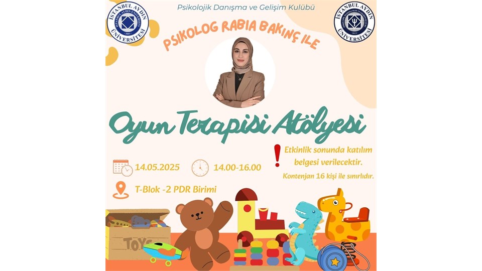 OYUN TERAPİSİ ATÖLYESİ