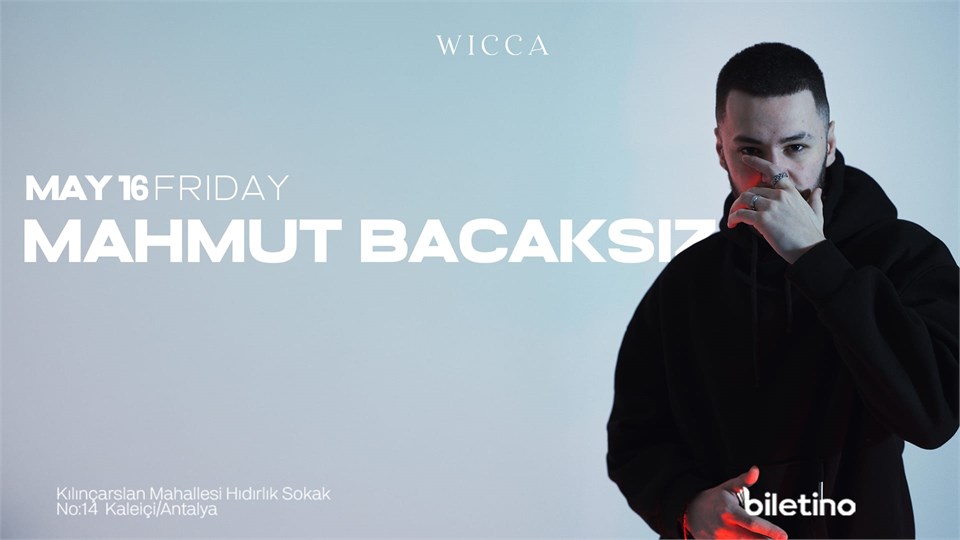 Mahmut Bacaksız @WiccaAntalya May 16th Wicca !