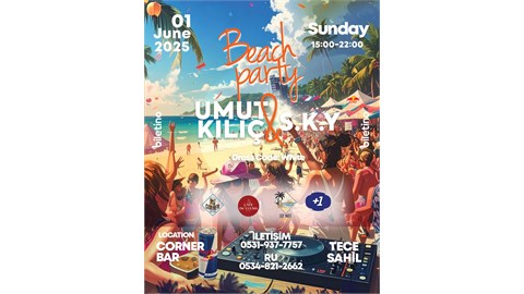 CORNER BEACH PARTY