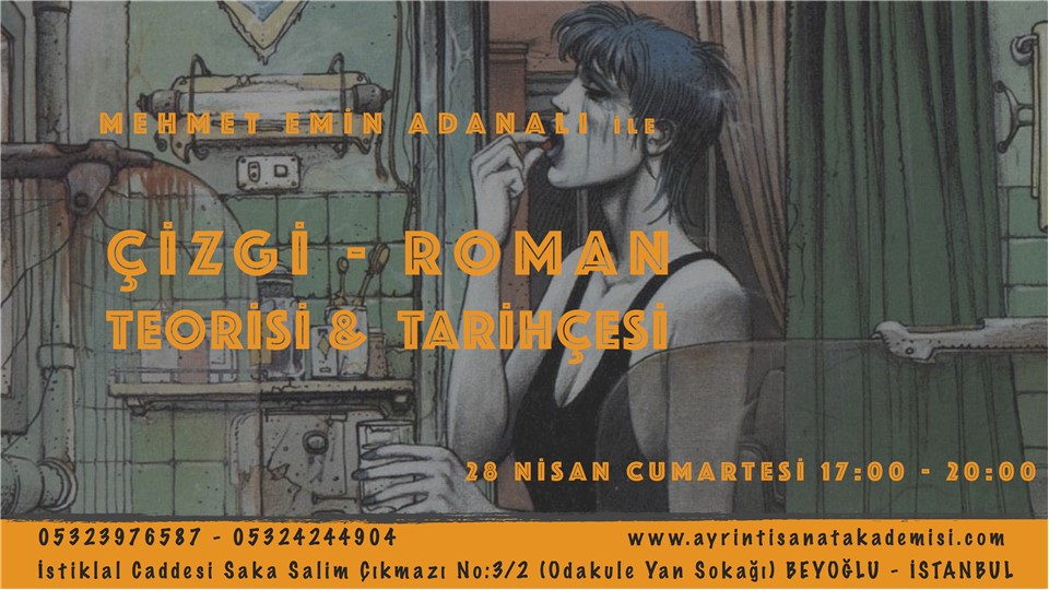 Mehmet Emin Adanalı ile Çizgi-Roman Teorisi & Tarihçesi