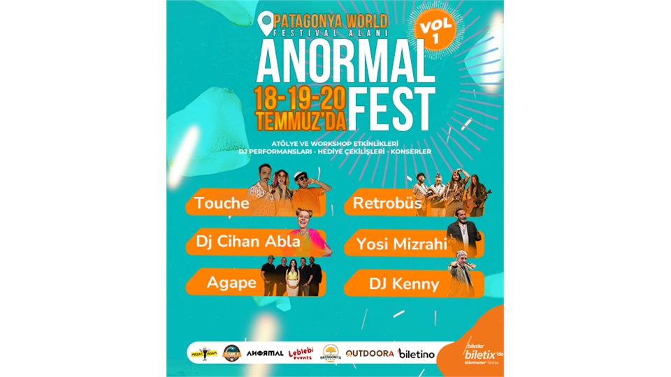Anormalfest Outdoor Kamp Ve Müzik Festivali 