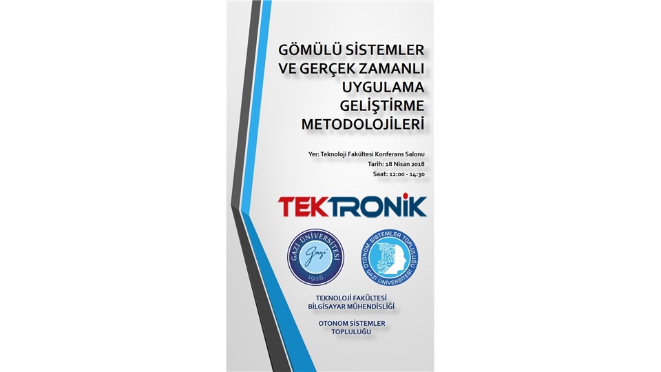 GÖMÜLÜ SİSTEMLER VE GERÇEK ZAMANLI UYGULAMA GELİŞTİRME METODOLOJİLERİ
