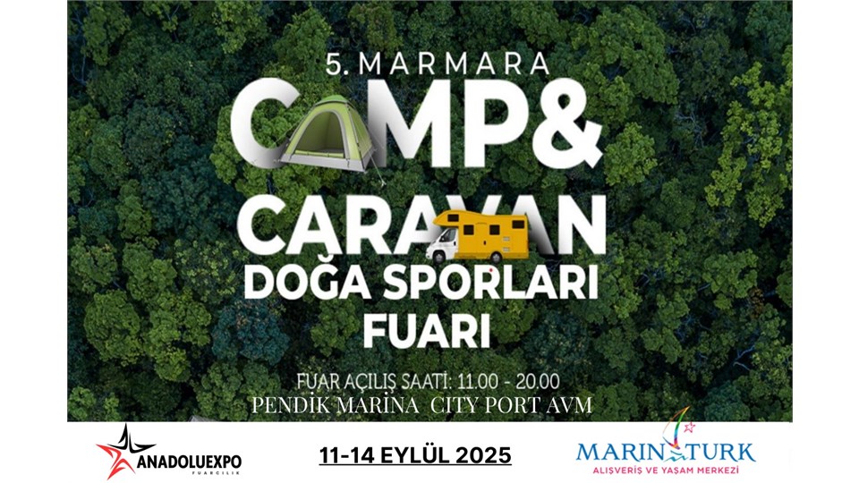 5.Marmara Kamp Karavan ve Doğa Sporları Fuarı