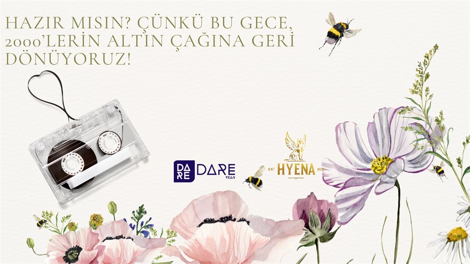 2000s Walkman Türkçe pop gecesi
