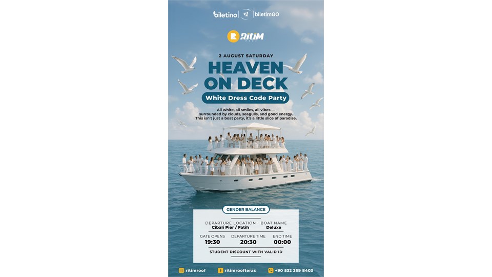 Heaven on Deck: White Dress Code Party