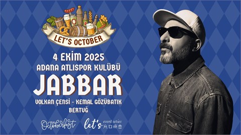 JABBAR & LET'S OCTOBER 2025 / OCTOBERFEST 