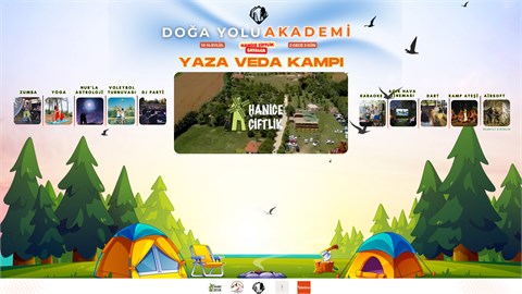 DOĞA YOLU AKADEMİ YAZA VEDA KAMPI 