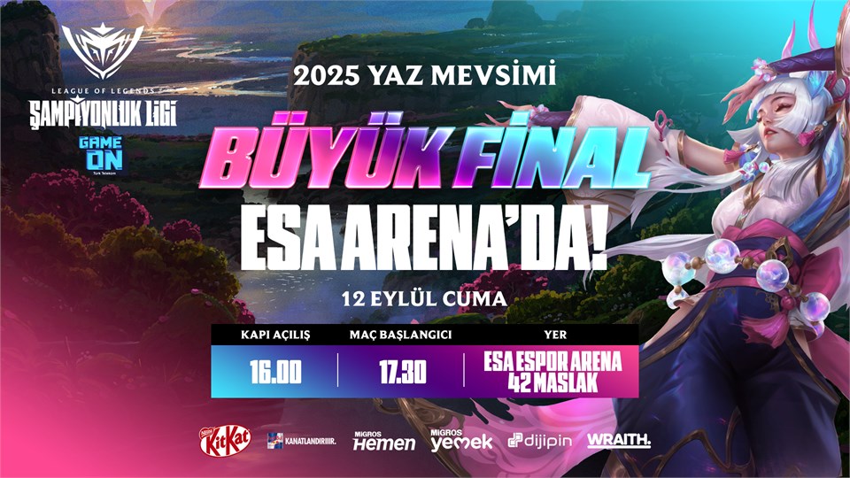 League of Legends | GAMEON Şampiyonluk Ligi | 2025 Yaz Mevsimi Büyük Finali