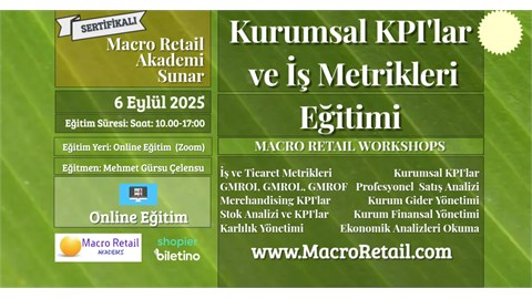 Kurumsal KPI'lar ve İş Metrikleri (İş Matematiği) Eğitimi