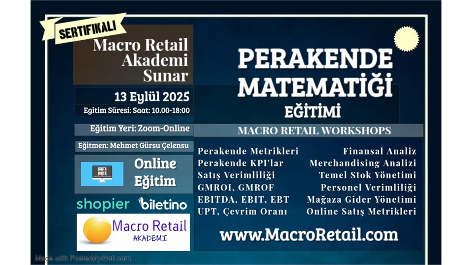 Perakende Matematiği ve Metrikleri Eğitimi