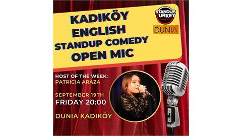 Kadıköy English Stand-up Comedy Open Mic