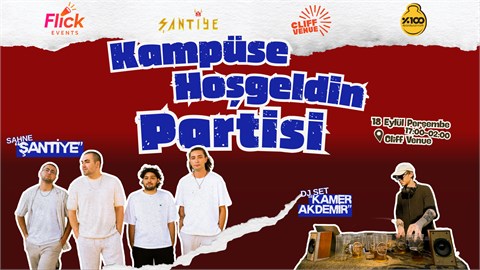 Kampüse Hoşgeldin Partisi