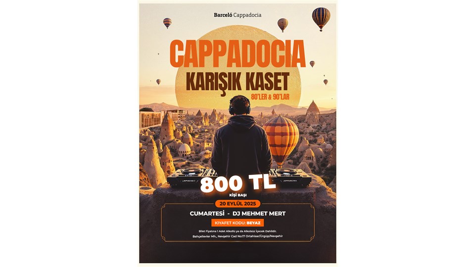 Karışık Kaset – 80’ler & 90’lar DJ Party
