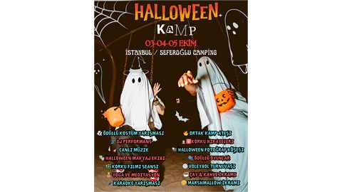 İSTANBUL HALLOWEEN KAMPI