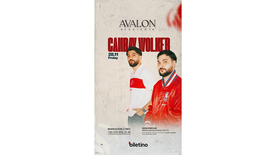 CANBAY WOLKER AVALON KADIKÖY KONSERİ
