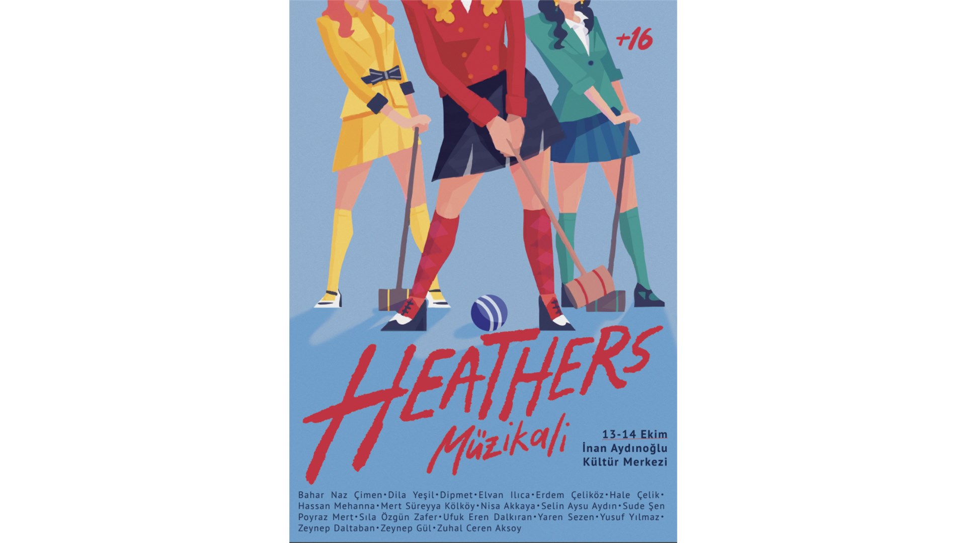 Heathers Müzikali | 10 Kasım 2025 | İnal Aydınoğlu Kültür Merkezi