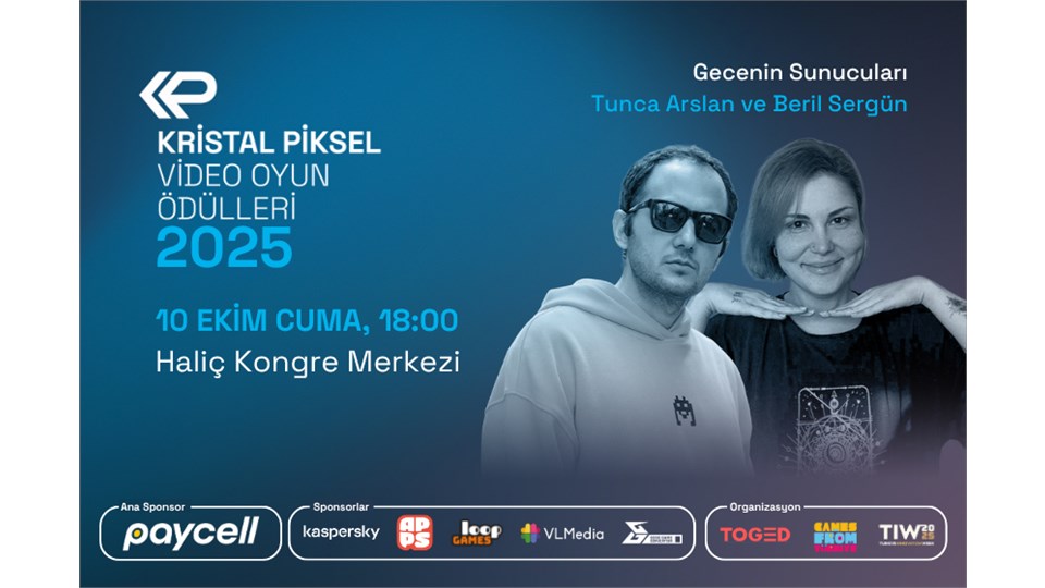 Kristal Piksel Video Oyun Ödülleri 2025