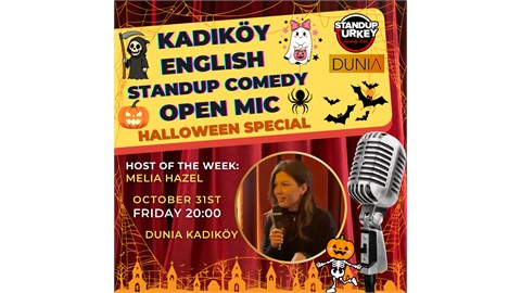 Kadıköy English Stand-up Comedy Open Mic - Halloween Special