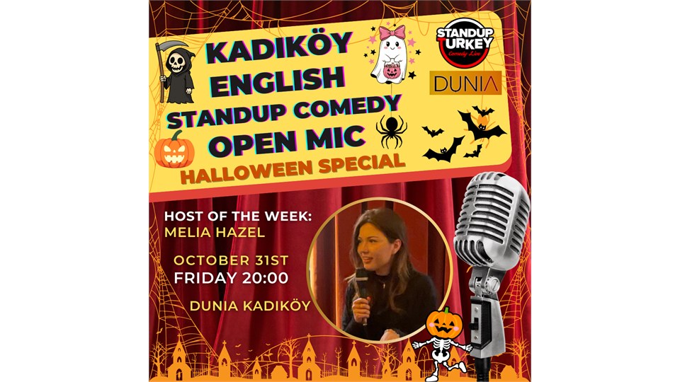 Kadıköy English Stand-up Comedy Open Mic - Halloween Special