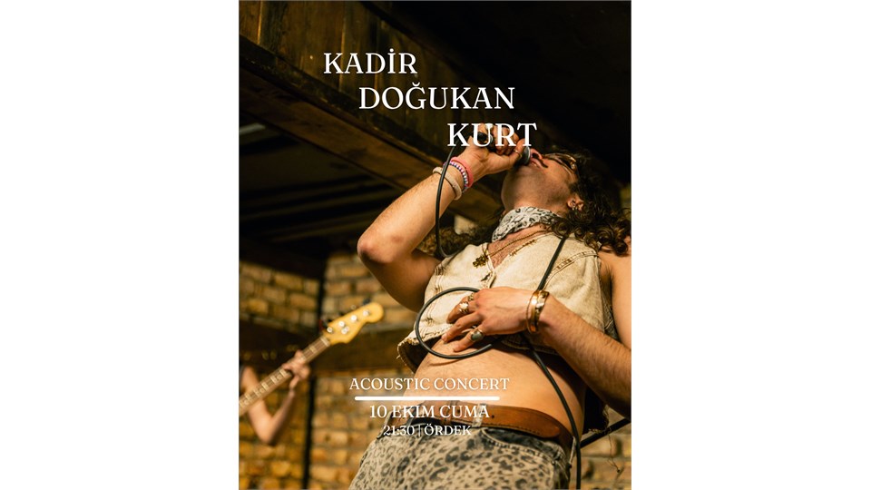 Kadir Doğukan Kurt Akustik Konser