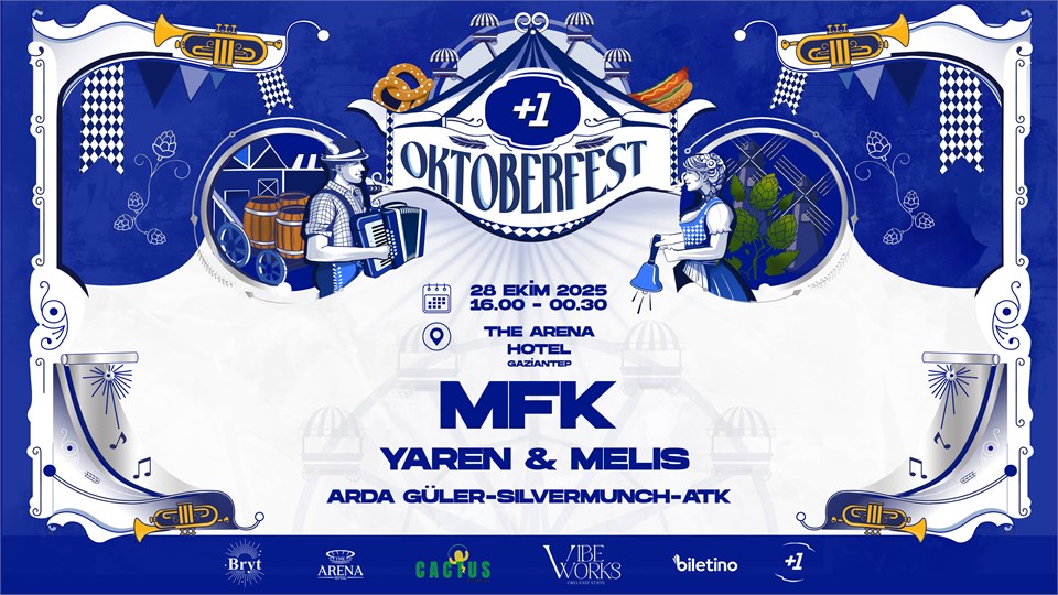 OKTOBER FEST | 28 Ekim 2025 | The Arena Otel | Biletino