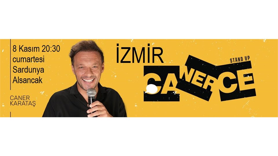 8 Kasım İzmir Canerce Stand UP