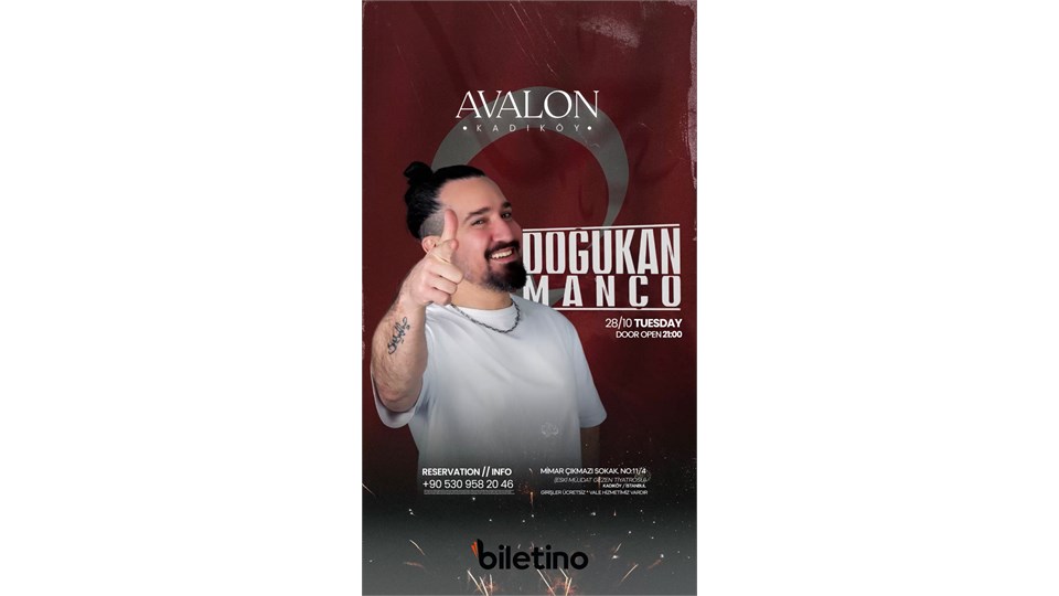 DOĞUKAN MANÇO AVALON KADIKÖY SAHNESİ