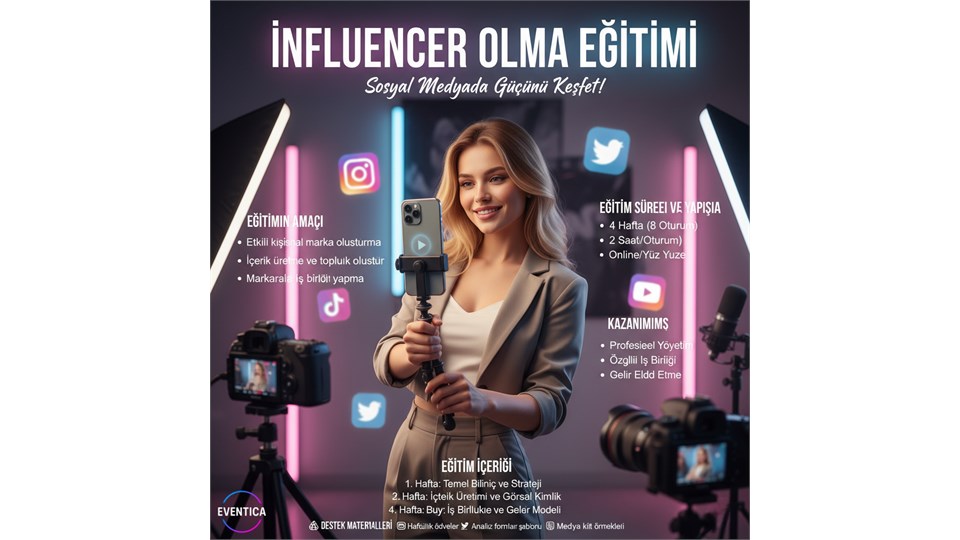 İnfluencer Olma Eğitimi