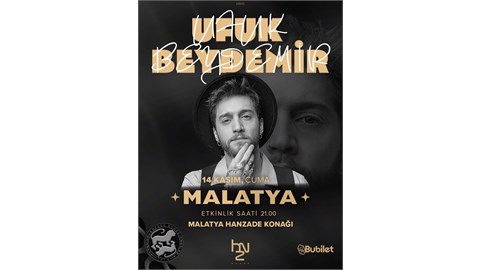 Ufuk Beydemir Konseri üst kat oturmali plan