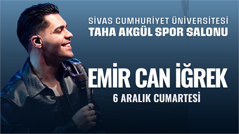 Emir Can İğrek Sivas Konseri