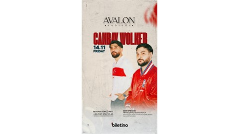 CANBAY WOLKER AVALON KADIKÖY KONSERİ