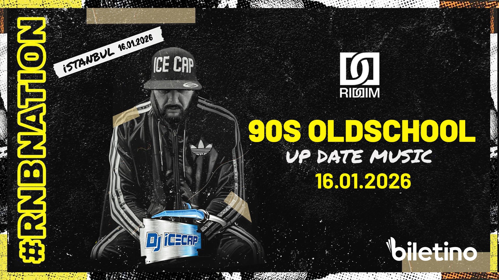 Old School Nation with DJ ICE CAP | 16 Ocak 2026 | Riddim Club
