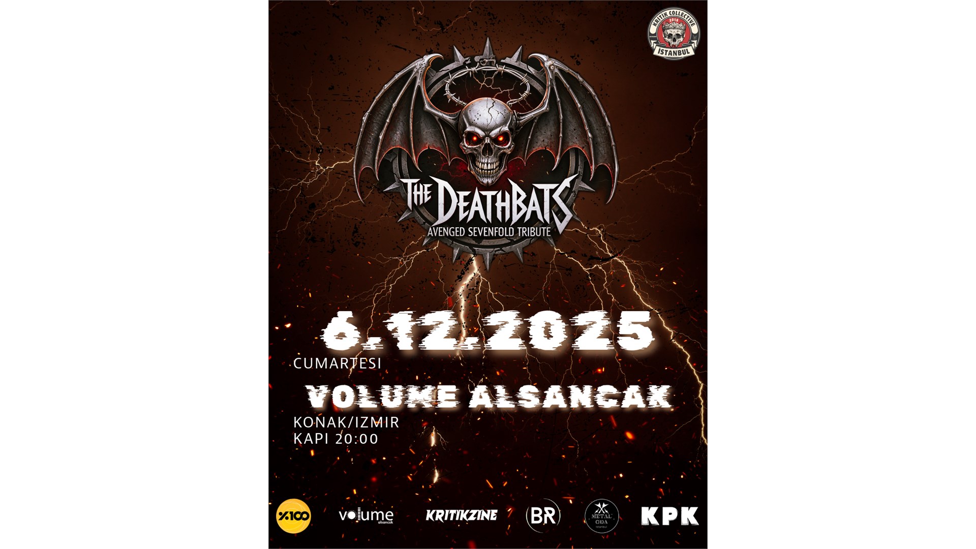 The Deathbats (Avenged Sevenfold Tribute) İzmir! | 06 December