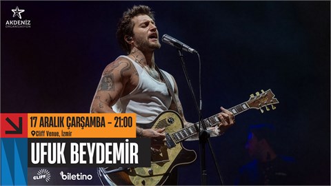 UFUK BEYDEMİR CLIFF VENUE İZMİR KONSERİ