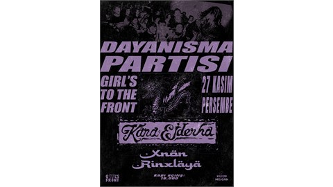 Girls To The Front Dayanışma Partisi