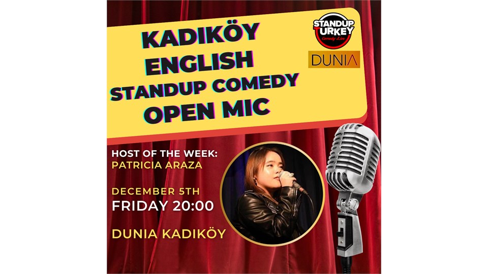 Kadıköy English Stand-up Comedy Open Mic