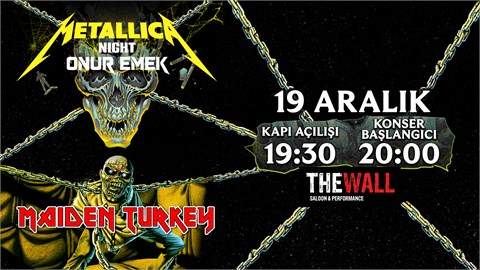 Metallica - Iron Maiden (The Wall Saloon / Kadıköy)