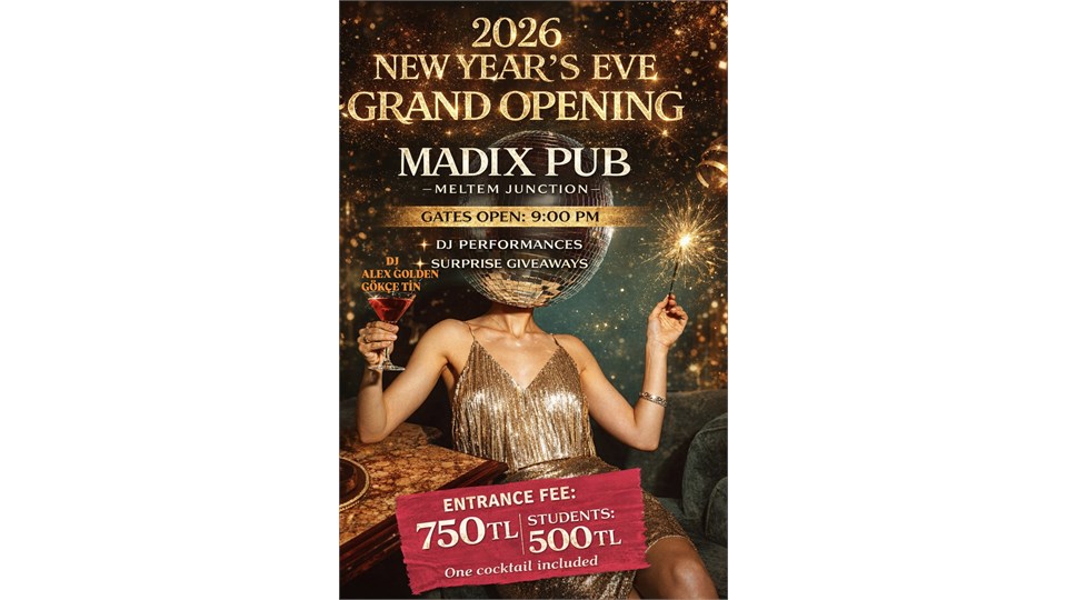 Madix Pub açılış ve yılbaşı etkinliği
