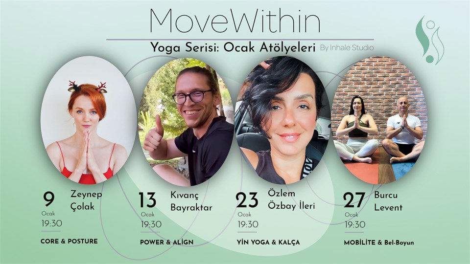 Ocak Akşam Serisi | 4’lü Etkinlik Paketi (Yoga)