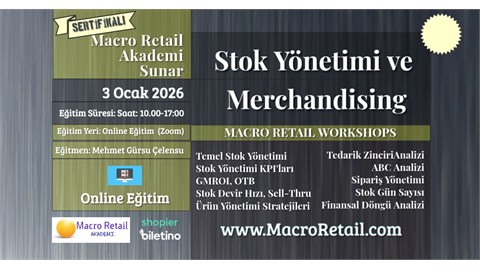 Temel Stok Yönetimi ve Merchandising Online Eğitimi