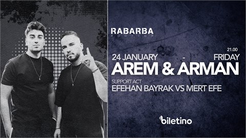 AREM & ARMAN @Rabarba Rooftop 