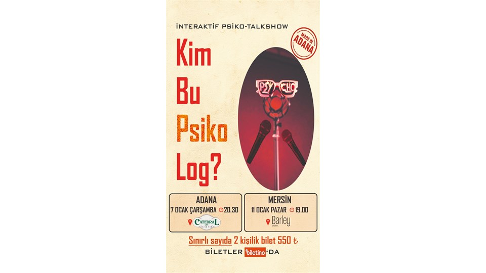  (ADANA) Kim Bu Psikolog?