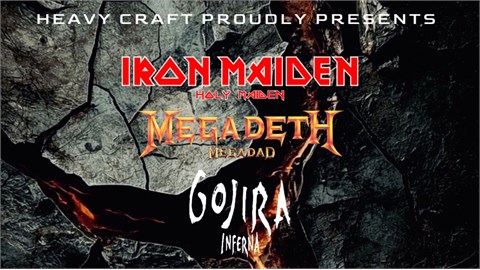Iron Maiden & Megadeth & Gojira Metal Tribute Night