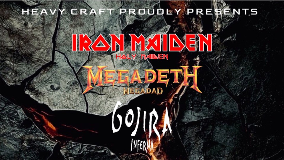 Iron Maiden & Megadeth & Gojira Metal Tribute Night