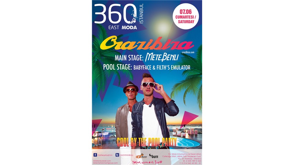  CrazIbiza Cool By The Pool 360 East Moda Summer Opening Party 