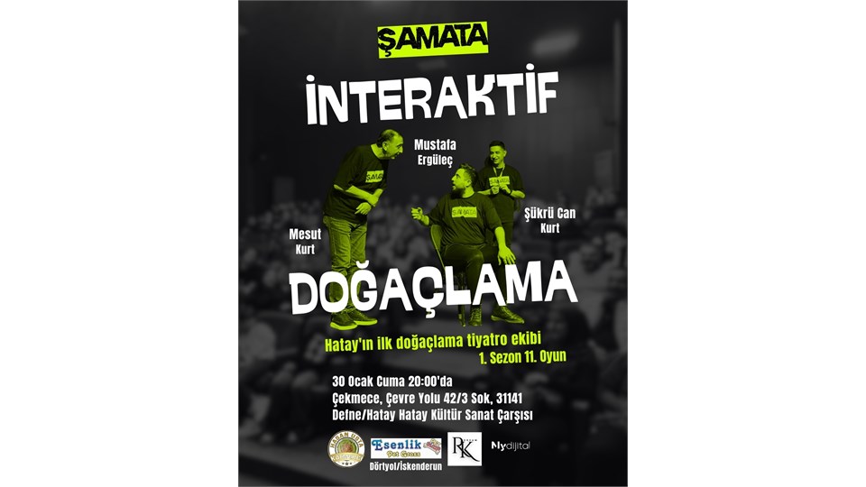Tiyatro Şamata (İnteraktif Doğaçlama Etkinliği)