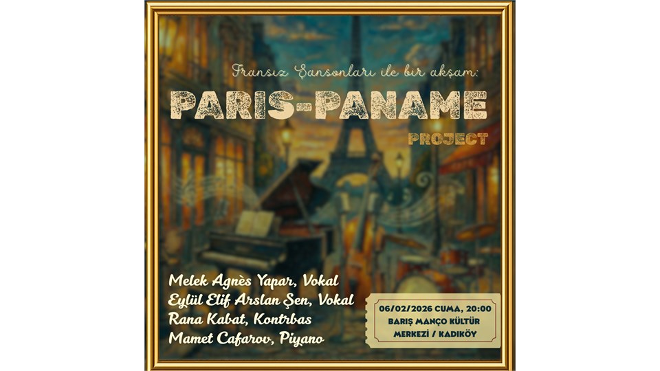 Paris Paname: Bir Chanson Akşamı