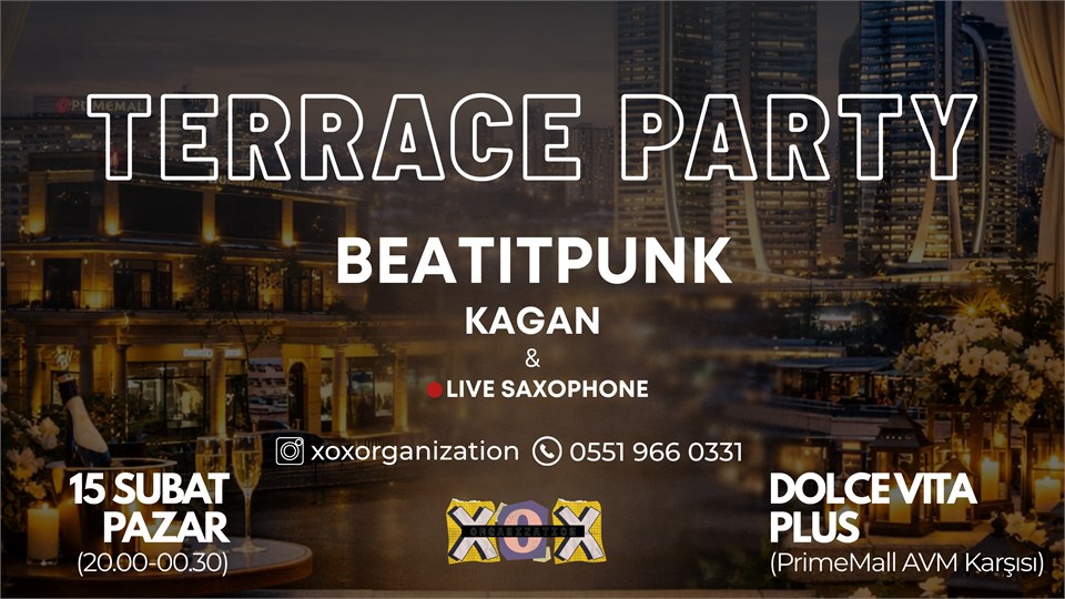 XOX TERRACE PARTY
