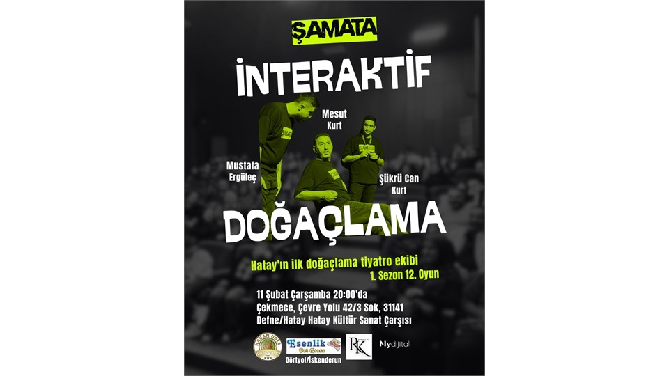 Tiyatro Şamata (İnteraktif Doğaçlama Etkinliği)